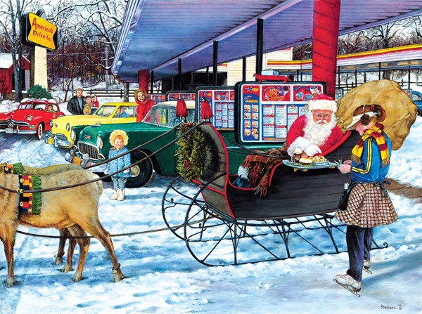 SunsOut (44622) - Susan Brabeau: "Pit Stop" - 1000 pezzi