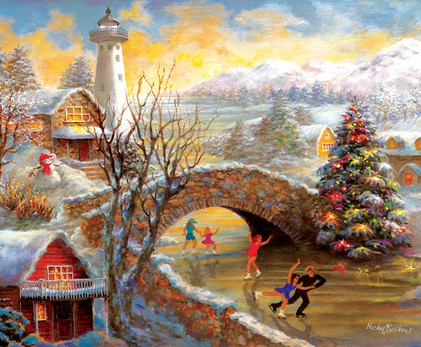 SunsOut (19168) - Nicky Boehme: "Joyous Season" - 1000 pezzi