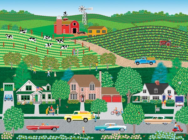 SunsOut (22622) - Mark Frost: "Sunshine Grocery" - 1000 pezzi