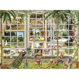 SunsOut (27250) - Barbara Behr: "Gardens in Art" - 1000 pezzi