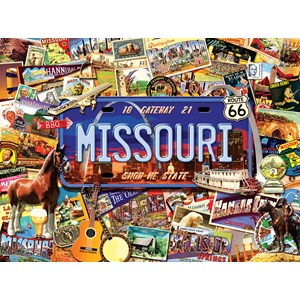SunsOut (70038) - Kate Ward Thacker: "Missouri, The "Show Me" State" - 1000 pezzi