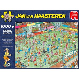 Jumbo (19091) - Jan van Haasteren: "WC Women’s Soccer" - 1000 pezzi