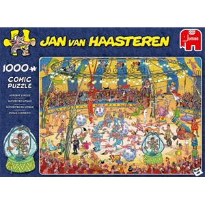 Jumbo (19089) - Jan van Haasteren: "Acrobat Circus" - 1000 pezzi
