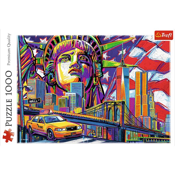 Trefl (10523) - "Colours of New York" - 1000 pezzi