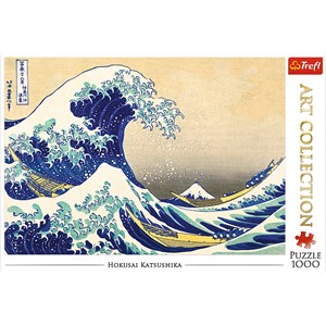 Trefl (10521) - Hokusai: "The Great Wave" - 1000 pezzi