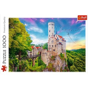 Trefl (10497) - "Lichtenstein Castle, Germany" - 1000 pezzi