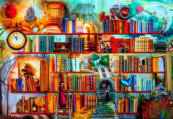 Bluebird Puzzle (70280) - "Mystery Writers" - 1500 pezzi