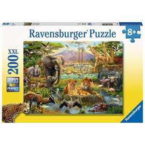 Ravensburger (12891) - "Animals of the Savanna" - 200 pezzi