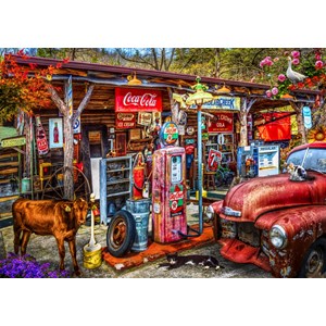 Bluebird Puzzle (70209) - "On the Back Roads in the Country" - 1000 pezzi