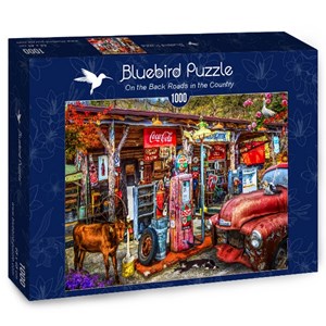 Bluebird Puzzle (70209) - "On the Back Roads in the Country" - 1000 pezzi