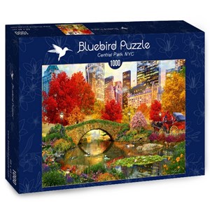 Bluebird Puzzle (70244) - "Central Park NYC" - 1000 pezzi