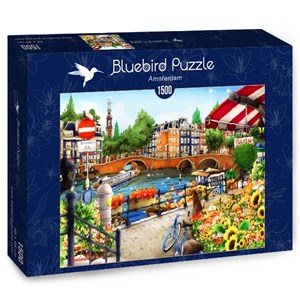Bluebird Puzzle (70143) - "Amsterdam" - 1500 pezzi