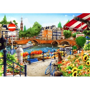 Bluebird Puzzle (70143) - "Amsterdam" - 1500 pezzi
