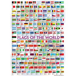 Eurographics (6000-0128) - "Flags of the World" - 1000 pezzi