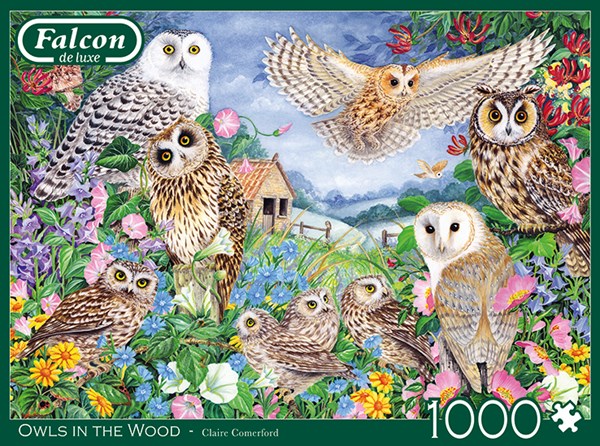 Falcon (11286) - Claire Comerford: "Owls in the Wood" - 1000 pezzi