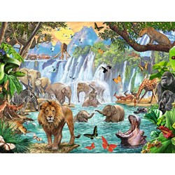 Ravensburger (16461) - "Waterfall Safari" - 1500 pezzi
