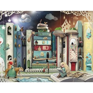 Ravensburger (16463) - "Novel Avenue" - 2000 pezzi