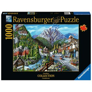 Ravensburger (16481) - "Welcome to Banff" - 1000 pezzi