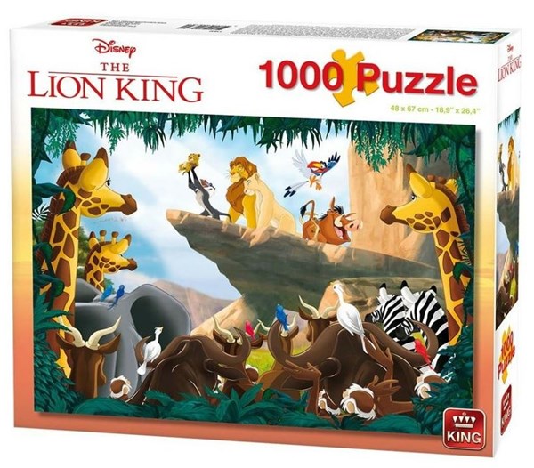 King International (55830) - "Disney, The Lion King" - 1000 pezzi