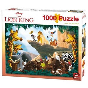 King International (55830) - "Disney, The Lion King" - 1000 pezzi