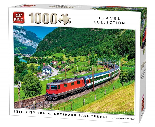 King International (05716) - "Intercity Train, Gotthard Base Tunnel" - 1000 pezzi