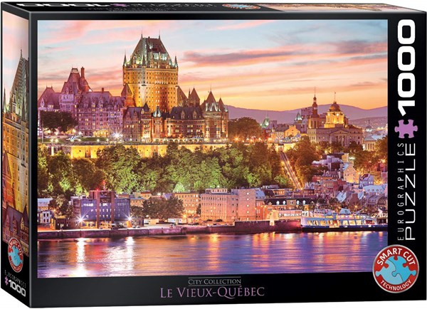 Eurographics (6000-0763) - "Le Vieux-Quebec" - 1000 pezzi