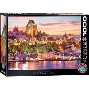 Eurographics (6000-0763) - "Le Vieux-Quebec" - 1000 pezzi