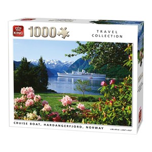 King International (05715) - "Cruise Boat, Hardangerfjord, Norway" - 1000 pezzi