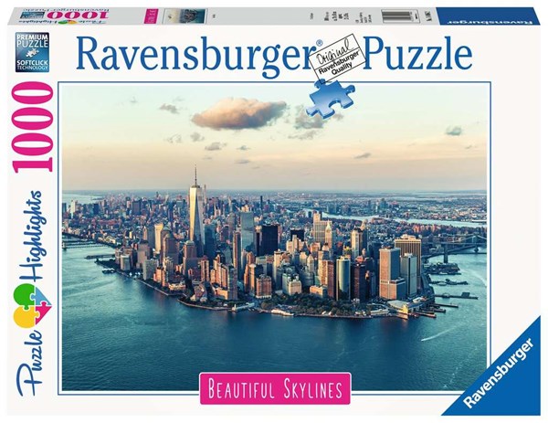 Ravensburger (14086) - "Beautiful Skylines, New York" - 1000 pezzi