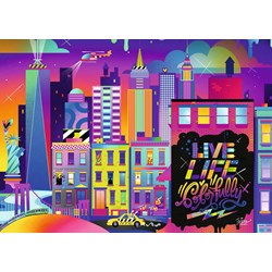 Ravensburger (16454) - "Live Life Colorfully, NYC" - 1000 pezzi