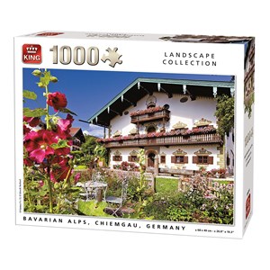 King International (55854) - "Bavarian Alps Chiemgau" - 1000 pezzi