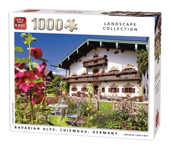 King International (55854) - "Bavarian Alps Chiemgau" - 1000 pezzi