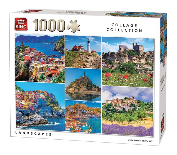 King International (55880) - "Landscapes" - 1000 pezzi