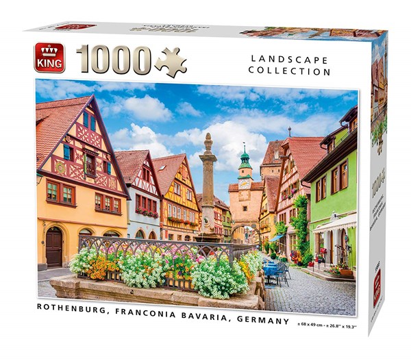 King International (55883) - "Rothenburg Germany" - 1000 pezzi