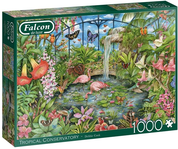Falcon (11295) - Debbie Cook: "Tropical Conservatory" - 1000 pezzi