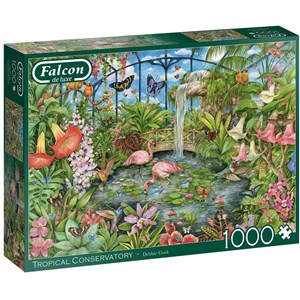 Falcon (11295) - Debbie Cook: "Tropical Conservatory" - 1000 pezzi