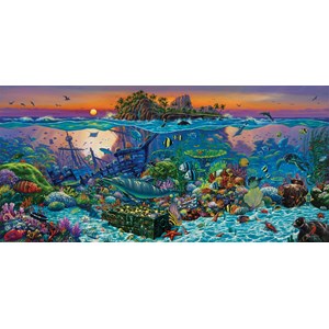 SunsOut (20121) - Wil Cormier: "Coral Reef Island" - 1000 pezzi