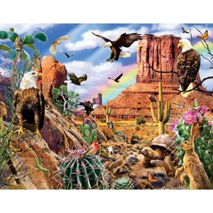 SunsOut (35156) - Lori Schory: "Desert Eagles" - 1000 pezzi