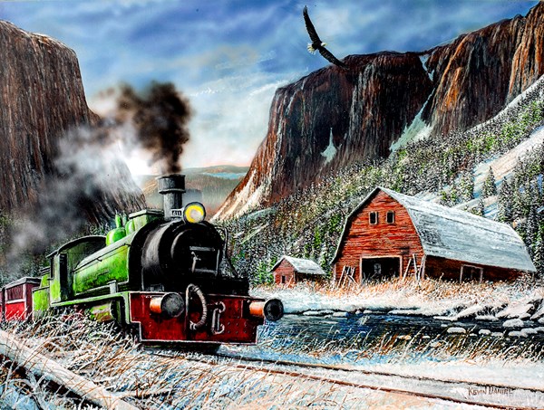 SunsOut (57741) - Kevin Daniel: "Canyon Express" - 1000 pezzi