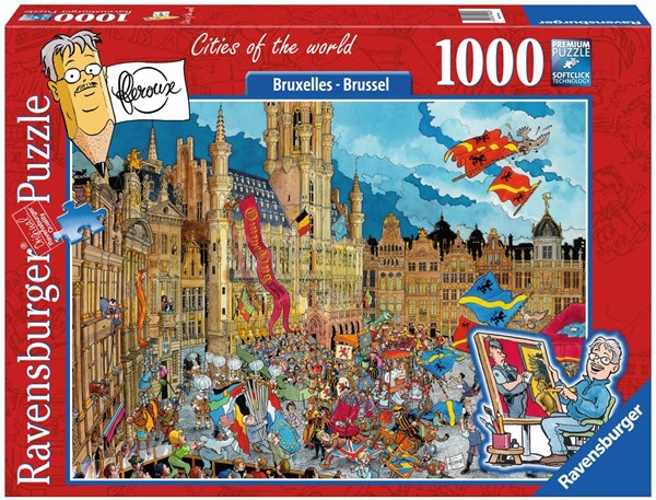 Ravensburger (19895) - "Brussel" - 1000 pezzi