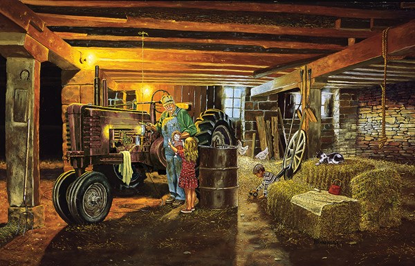 SunsOut (27817) - Dave Barnhouse: "Never too Busy" - 1000 pezzi