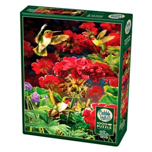 Cobble Hill (80091) - "Ruby Geraniums" - 1000 pezzi