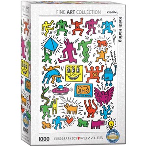 Eurographics (6000-5513) - Keith Haring: "Collage" - 1000 pezzi