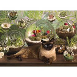 Cobble Hill (80049) - "Terrarium Cat" - 1000 pezzi