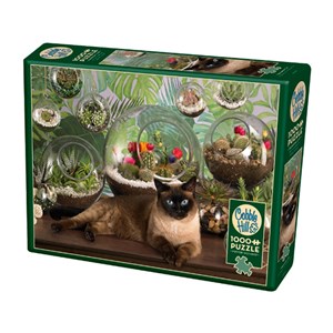 Cobble Hill (80049) - "Terrarium Cat" - 1000 pezzi