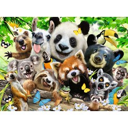 Ravensburger (12893) - "Wildlife Selfie" - 300 pezzi