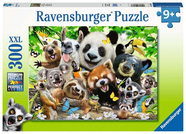 Ravensburger (12893) - "Wildlife Selfie" - 300 pezzi