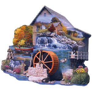 SunsOut (95065) - Russell Cobane: "The Old Mill Stream" - 1000 pezzi