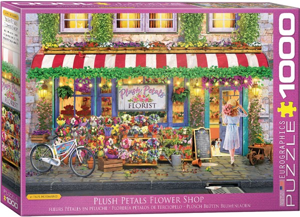 Eurographics (6000-5518) - Paul Normand: "Plush Petals Florist" - 1000 pezzi