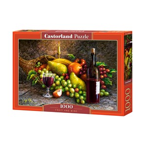 Castorland (C-104604) - "Fruit and Wine" - 1000 pezzi